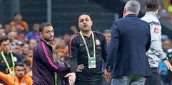 Galatasaray Yardımcı Antrenörü Hasan Şaş, Bursaspor Teknik Direktörü Samet Aybaba ile Tartıştı