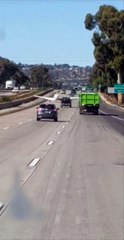 Plane Lands on Freeway, Merges Perfectly