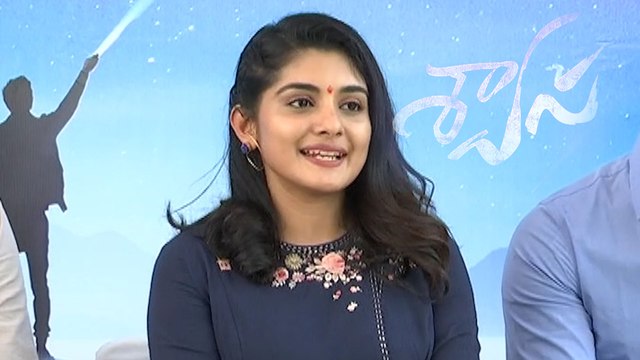 Nivetha Thomas Speech @ Swaasa Movie Launch | Nikhil Siddharth | Filmibeat Telugu