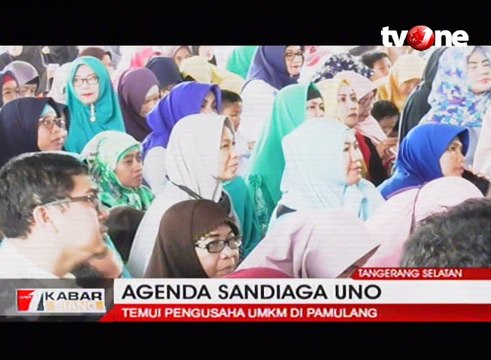 Sandiaga Uno: Bahan Pokok Memberatkan, Cari Kerja Susah!