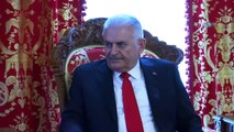 TBMM Başkanı Yıldırım, Kamboçya Başbakanı Hun Sen'i Dolmabahçe Çalışma Ofisi'nde Kabul Etti