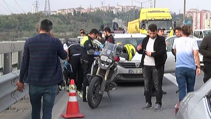 Kağıthane’de seyir halindeki otomobilin sürücüsüne mermi isabet etti