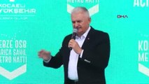 Kocaeli TBMM Başkanı Yıldırım, Gebze Osb- Darıca Sahil Metro Hattı Temel Atma Törenine Katıldı - 2