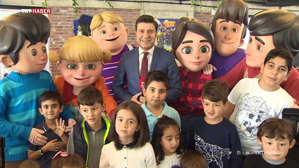 "Rafadan Tayfa" minik ziyaretçilerini ağırladı