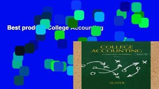 Best product  College Accounting