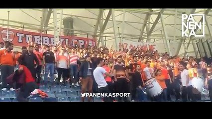 Adanaspor taraftarı, Osmanlı Stadı'nda andımızı okudu: Ne mutlu Türk'üm diyene