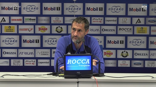 Bastia 1-0 St-Rémy : Conf. d'après-match de S. Rossi