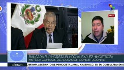 Detienen en España a exjuez peruano César Hinostroza