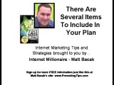 Matt Bacaks Internet Marketing Tips
