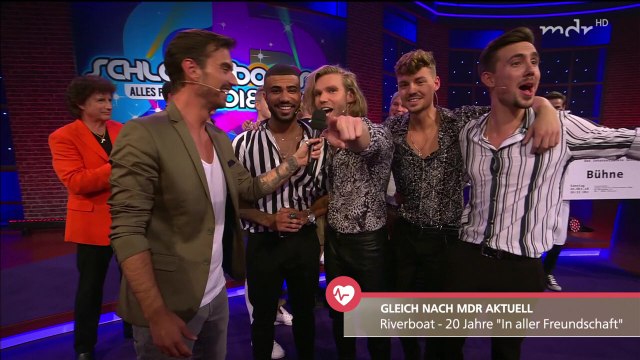 Feuerherz gewinnen das Ticket zum Schlagerboom! (Live @ Letzte Chance in Leipzig - Wer singt beim Schlagerboom?) (19.10.2018)