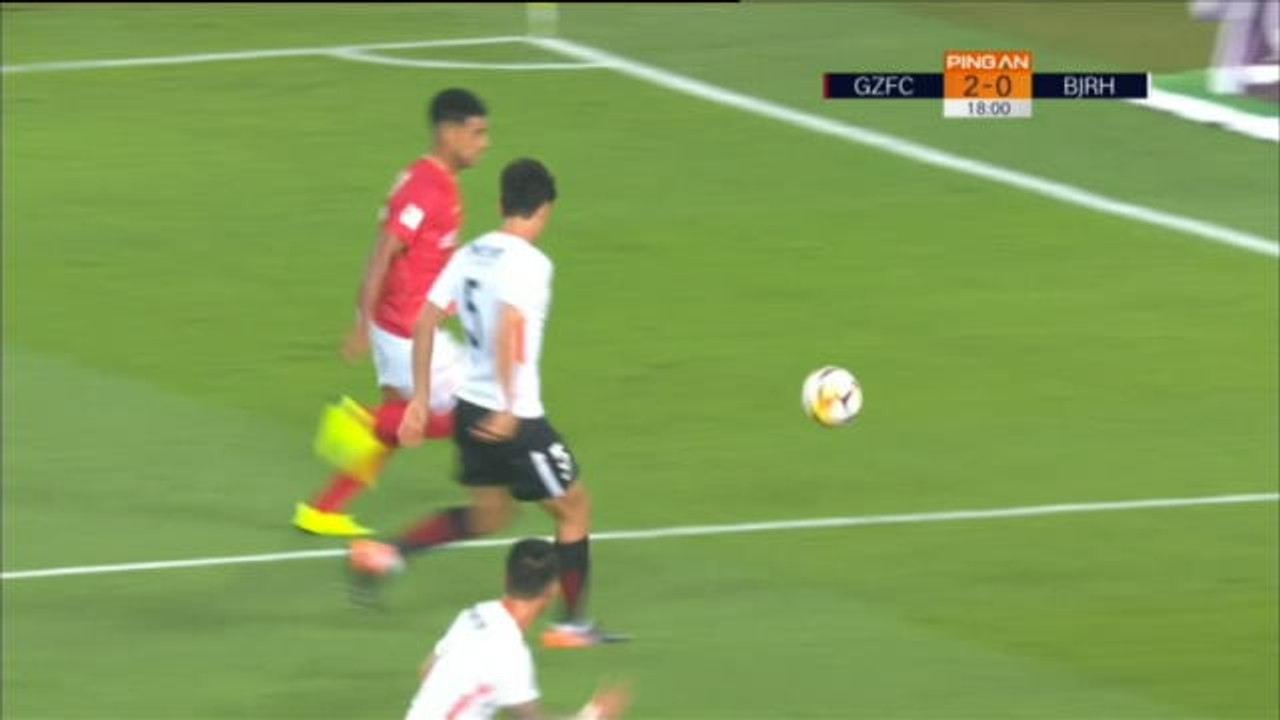 Chine - Un csc complètement dingue pour le Guangzhou Evergrande