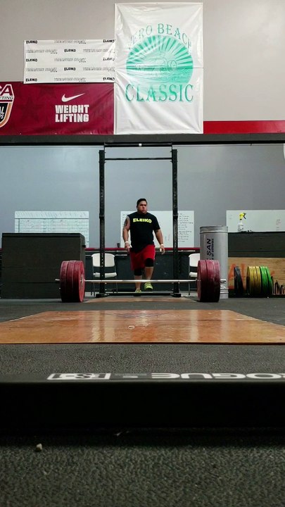 Overexcited Weightlifter