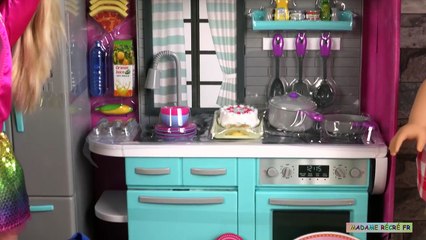 Cuisine pour poupée My Life Jojo Siwa et American Girl Refrigerator Kitchen Set