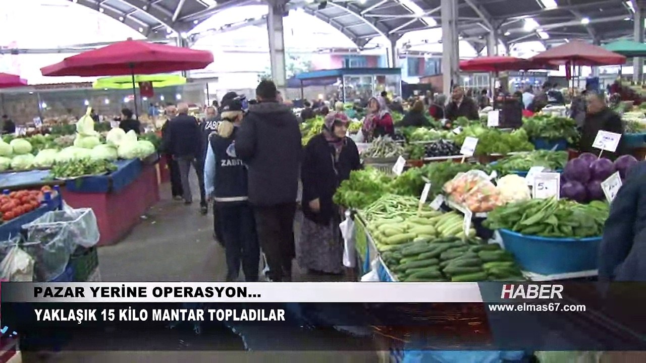 Pazar yerine operasyon... Yaklaşık 15 kilo yakalandı