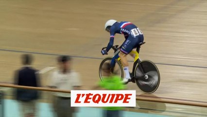 Garel troisième du scratch - Cyclisme sur piste - CM