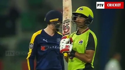 Imran Nazir Batting After 5 Years - Lahore Qalandars vs Yorkshire - Abu Dhabi T20 Trophy