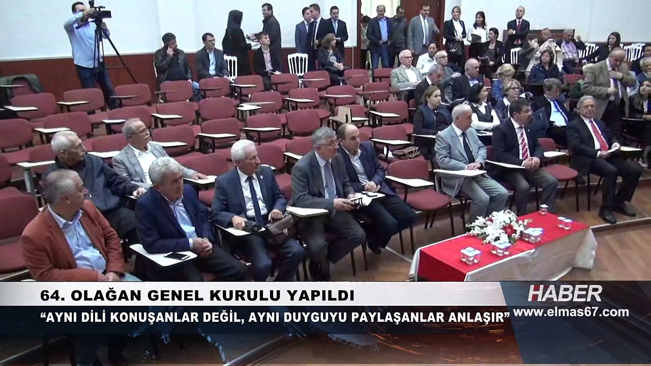 64. Olağan Genel Kurulu yapıldı