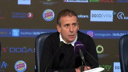 Abdullah Avcı: “3 maç sonra kazanmak güzel”