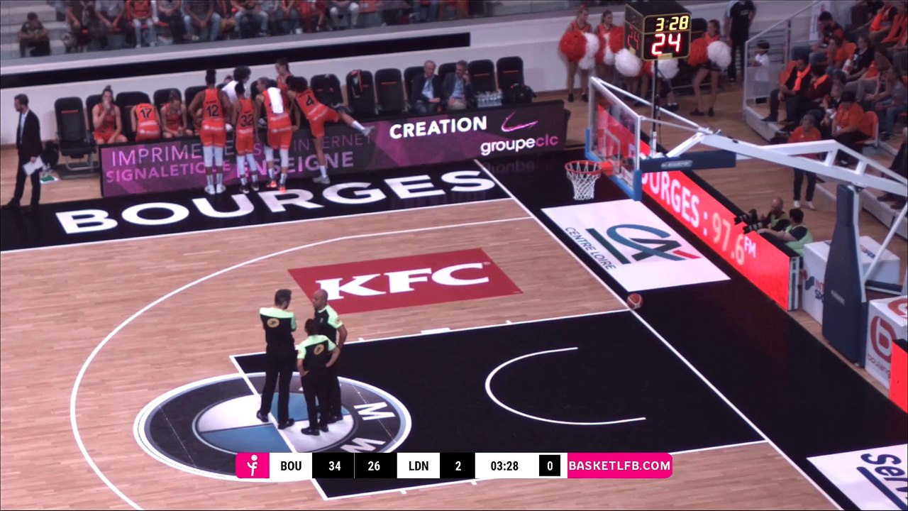 LFB 18/19 - J1 : Bourges - Landerneau