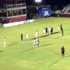 Le coup franc de Didier Drogba qui qualifie Phoenix pour les quarts de finale d'USL