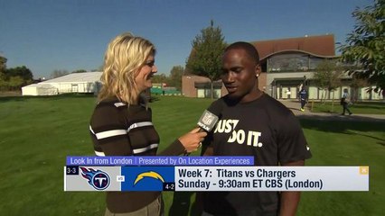 Dion Lewis gives his outlook of Titans' 2018 London Game