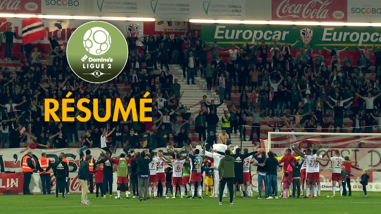 AC Ajaccio - Havre AC (3-2)  - Résumé - (ACA-HAC) / 2018-19