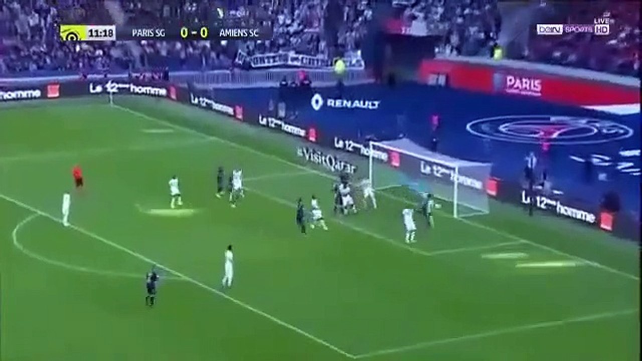Résumé PSG 5-0  Amiens,  buts  PSG vs Amiens 5-0