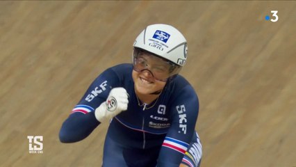 Cyclisme sur piste : la drôle de journée de Mathilde Gros