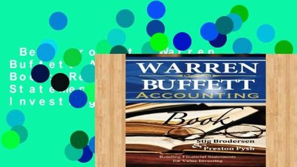 Best product  Warren Buffett Accounting Book: Reading Financial Statements for Value Investing