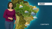 Previsão Brasil – Frente fria no litoral da Bahia