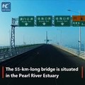 World's longest sea bridge: Hong Kong-Zhuhai-Macao Bridge will officially open to traffic next week.
