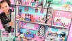 LOL Surprise Doll House Dollhouse Surprise Blind Bag Moving Truck Unboxing Review _ PSToyReviews