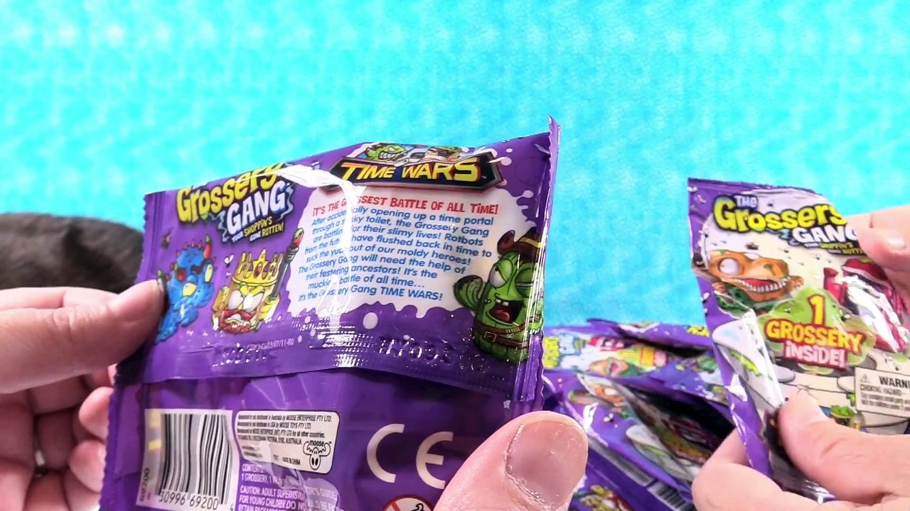 Grossery Gang Time Wars Mega Fun Pack Toy Review Opening _ PSToyReviews