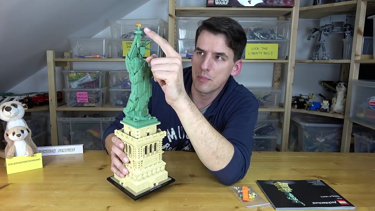 LEGO® Architecture 21042 - Die Freiheitsstatue und eine Lösung für das Gesicht