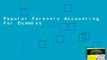 Popular Forensic Accounting For Dummies