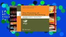 [P.D.F] The Practice of Enterprise Modeling: 11th IFIP WG 8.1. Working Conference, PoEM 2018,
