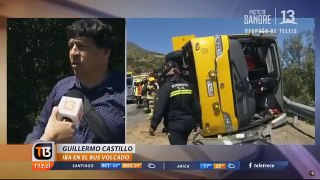  Bus accidentado en Cuesta La Dormida no tenía revisión técnica al díaAmpliamos la información en #T13Tarde Mira el noticiario completo en EN VIVO por #T1