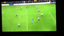 Samir almost scoring a bizarre own goal vs Udinese!