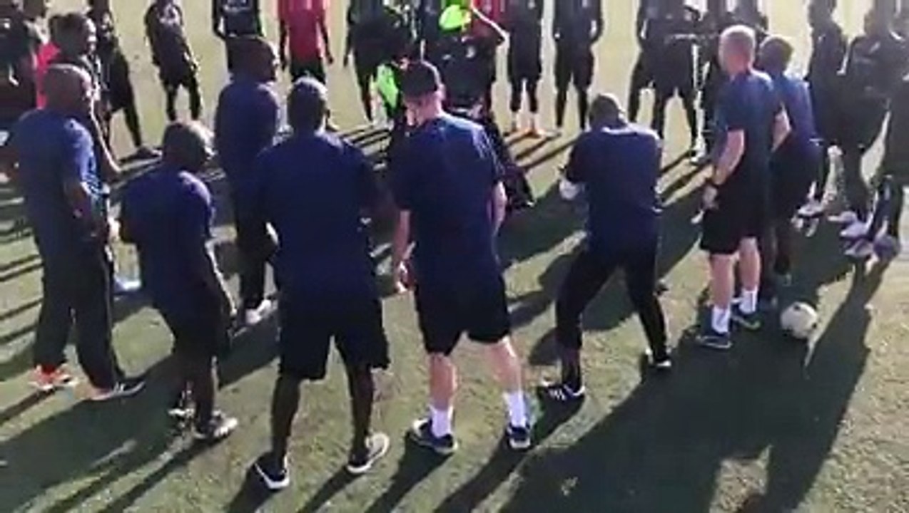 DANCING TIME!All work and no play makes Jack a dull boy! The FAZ Media team wishes to share with you some interesting moments from our Senior Men's National te