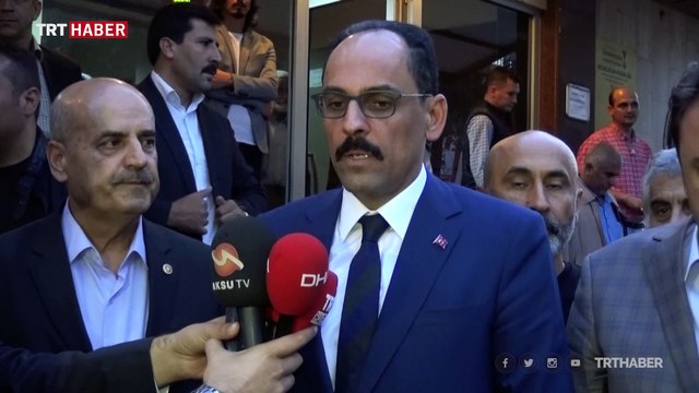 Cumhurbaşkanlığı Sözcüsü Kalın'dan Karakoç ailesine taziye ziyareti