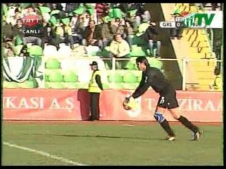 Giresunspor 1 - 2 Bursaspor (İlk yarı özeti) (23.12.2009)