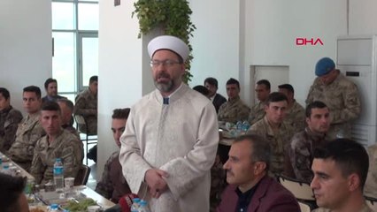 Tunceli Diyanet İşleri Başkanı, Tunceli'de Güvenlik Güçleriyle Namaz Kıldı, Munzur'da Tekne Turu...
