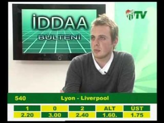 03.11.2009 İddaa Çarşamba Programı (03.11.2009)