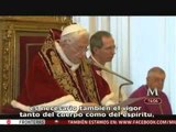 Renuncia Benedicto XVI; argumenta su avanzada edad