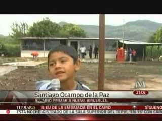 Sólo un alumno asiste a clases en Nueva Jerusalén