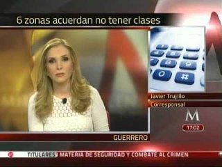 Acuerdan en seis zonas escolares de Guerrero no regresar a clases