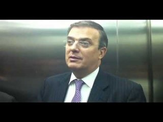 Detrás de cámaras del Jefe de Gobierno Marcelo Ebrard