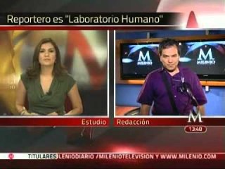 Reportero de MILENIO se convertirá en "laboratorio humano"