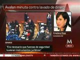 Discutirán mañana en el Senado la minuta contra el lavado de dinero