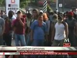 Normalistas de Tiripetío bloquean carretera Morelia- Pátzcuaro